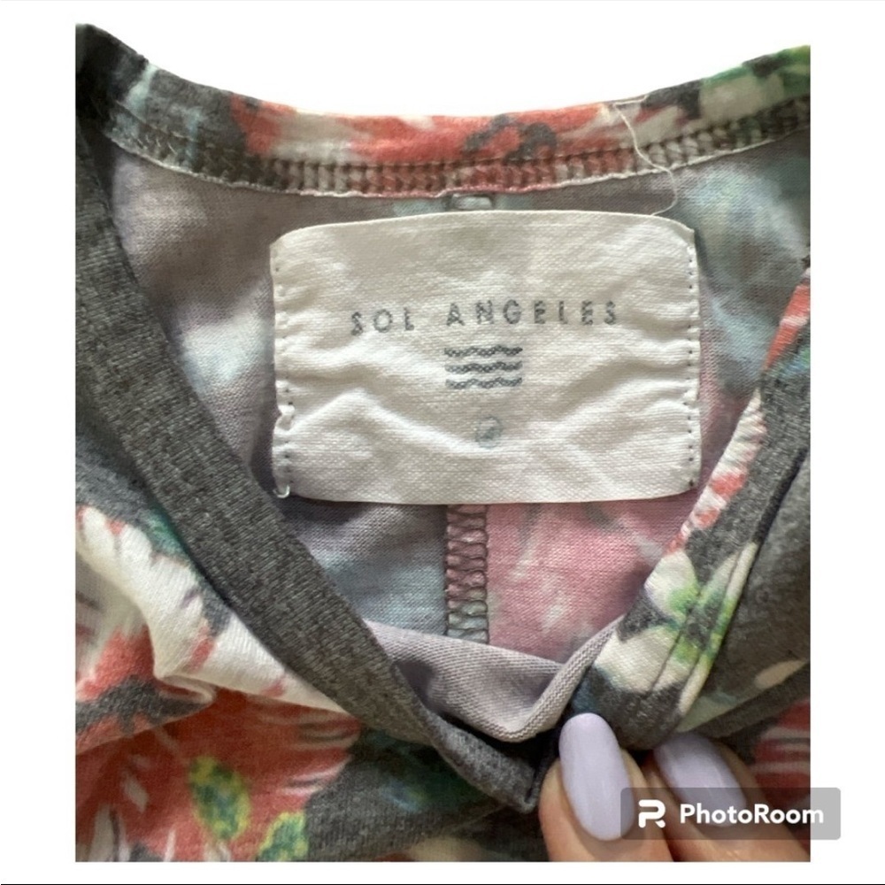 Sol Angeles tropical tank swing dress 4T - Picture 2 of 4